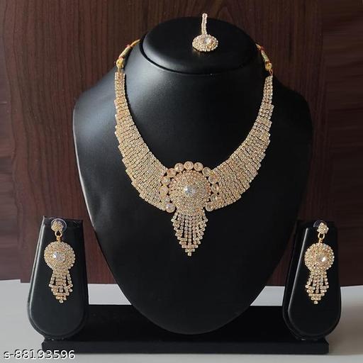 Miralic Gold Plated Artificial Jewellery Set Shefit