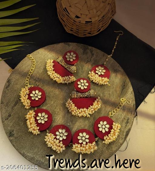 fabric Jewellery Set Shefit