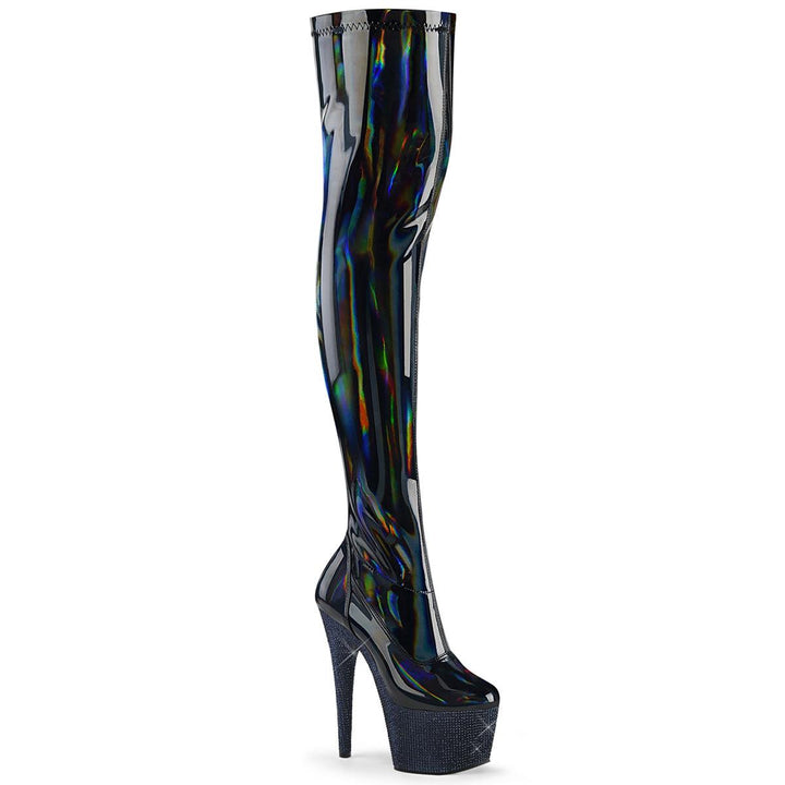 BEJEWELED-3000-7 Sexy Thigh High Boots