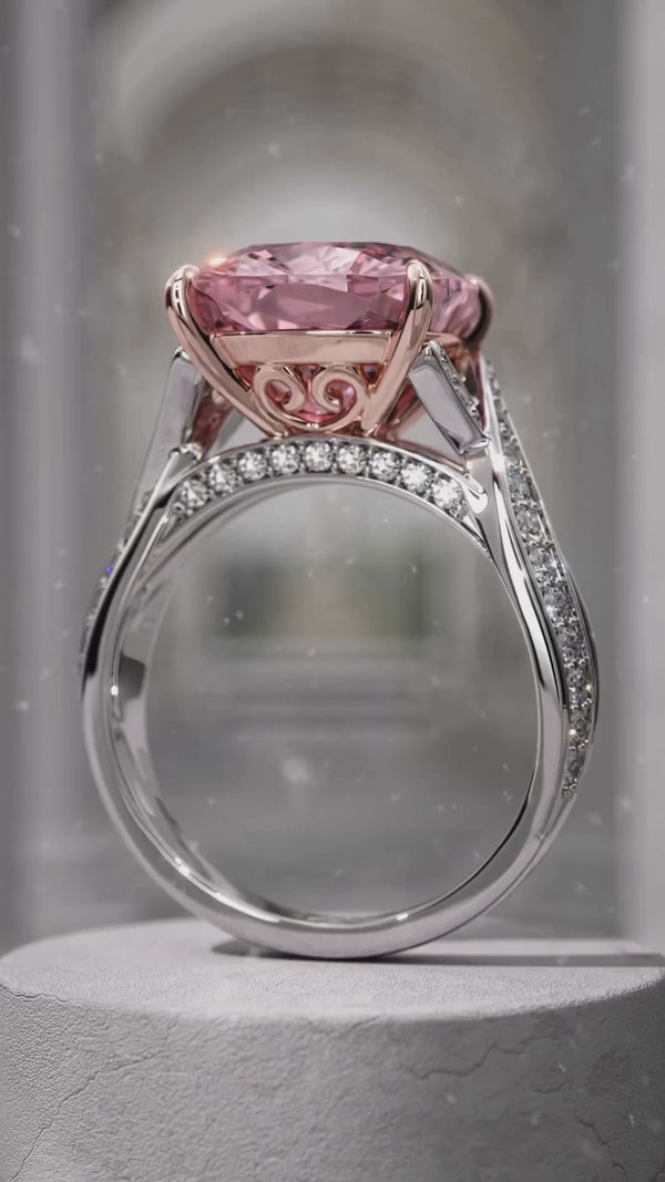 Elegent Whispering Elegance: The Serene Sapphire Ring 💍Free Size