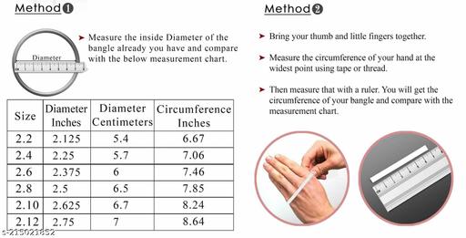 Set of 2 Gold Plated American Diamond-Studded Bangles