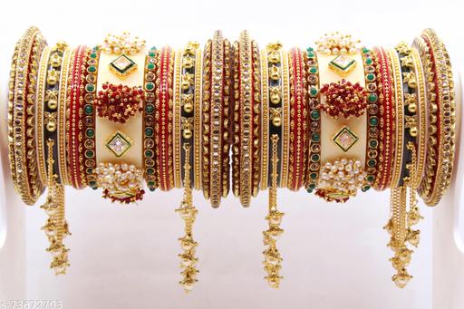 Kundan Styled Chuda For Wedding, Making Premium Quality Chudas For Bridal.