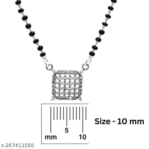 Sterling-Silver-Mangalsutra-with-earrings.
