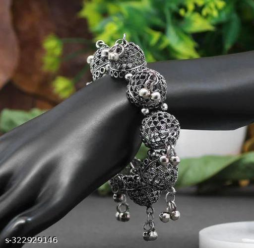 Tenex oxidised jhumka look bangles