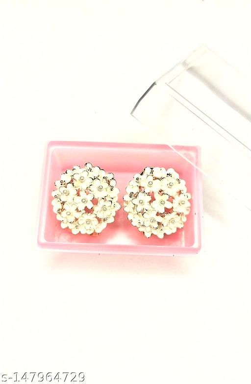 Women's Jewellery Gold Plated Crystal Base Metal Earring