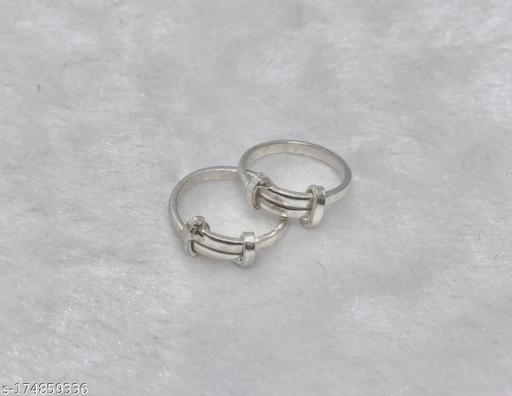 SILVER TOE RING /CHUTKI SIMPLE AND ADJUSTABLE