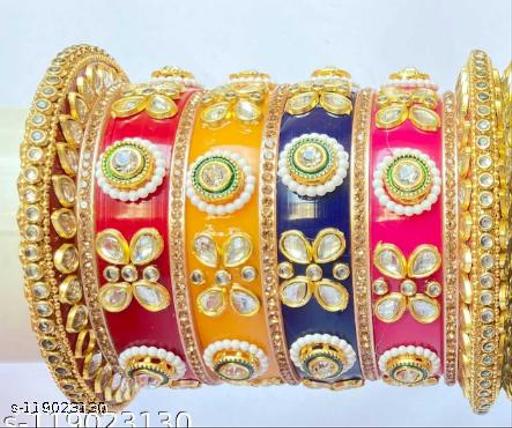 RAJWADI MULTI COLOR CH UDA 01 Bangles