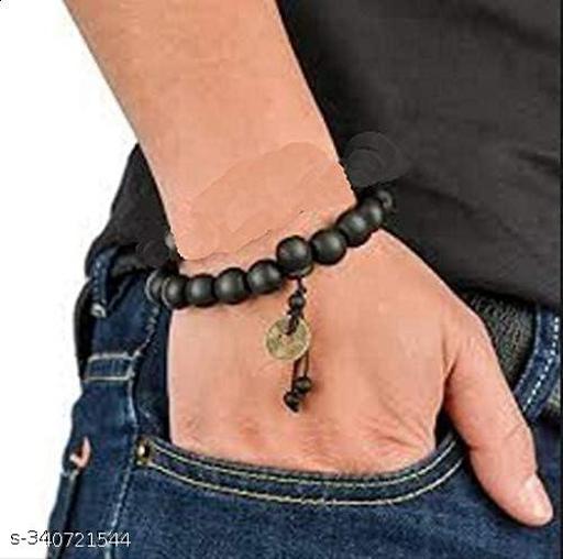 Pc Wood Bead New Buddha Bracelet Buddhist Bangle Prayer Beads Copper Coin Women Men Lucky Religion Bracelets Charm Jewelry (Metal Color : 1) Coin Wood Bracelet Elastic Wood Bracelet Beads Elastic For Men and Women