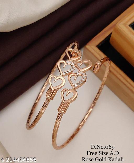 Rose Gold A.D. Bangels