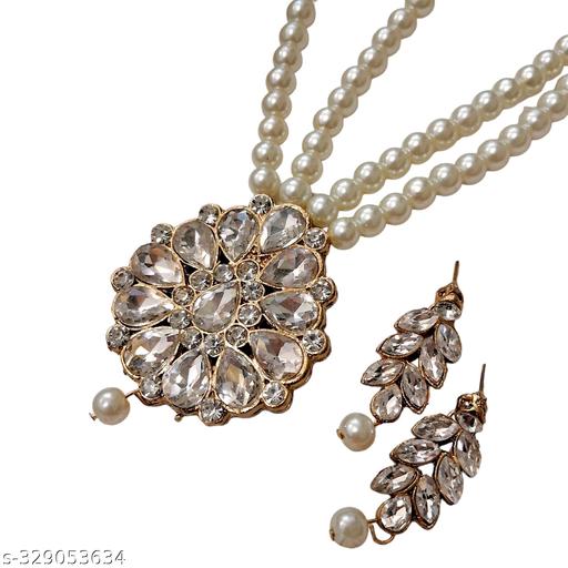 Kundan-and-pearl-Necklace-for-women/girls