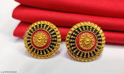 MINA TOPS EARING & STUDS FOR PARTY WEAR PACK OF 2