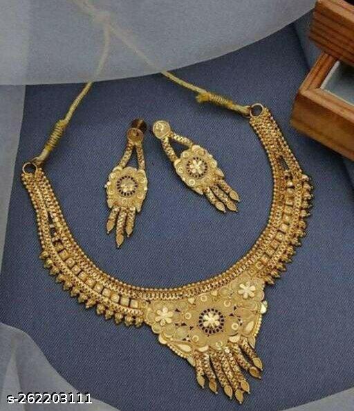 GOLD-PLATED-TRADITIONAL-1-GRAM-NECKLACE-SET-FOR-WOMEN