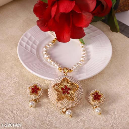 Trendy-Brass-&-Copper-Women's-Jewellery-Set