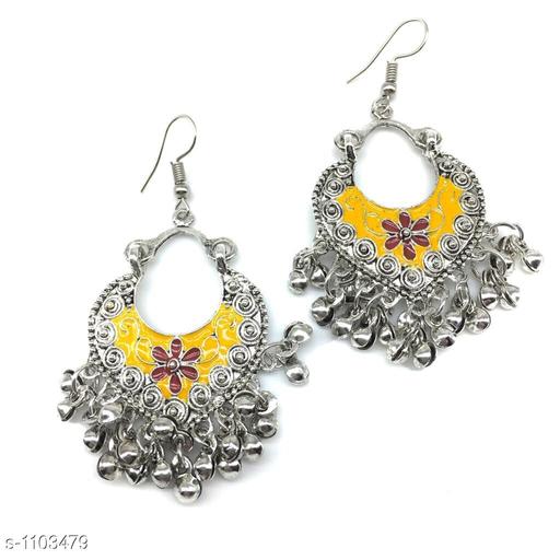 Trendy Ladies Classy Alloy Earrings