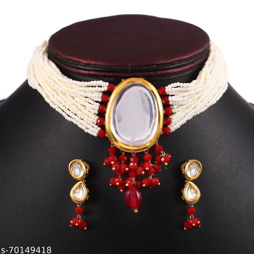Shiny-Kundan-Necklace-with-seed-beads