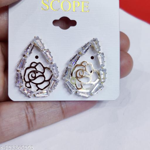 Luxury Stylish Gold Platted Earrings for Women and Girls