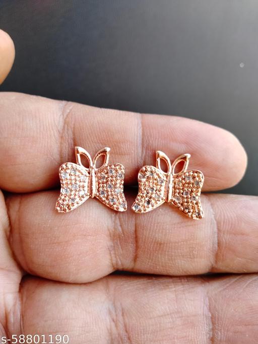 New American Diamond AD Stone Earrings & Studs