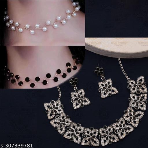 Krishna-Combo-Of-3-Silver-Plated-Necklace-For-Women-And-Girl