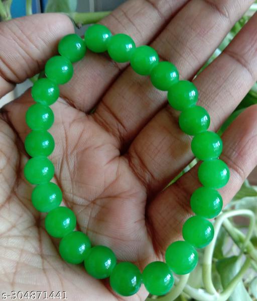 8mm glass bead bracelet