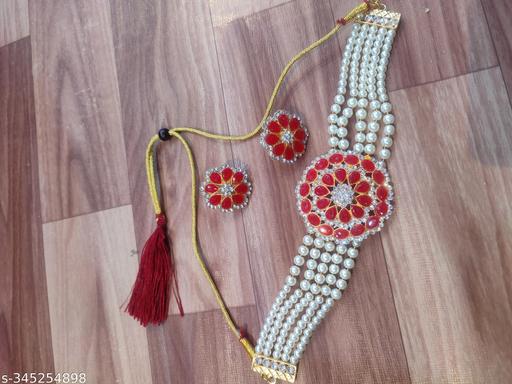 Ajass-collection-choker-necklace-set-with-earrings