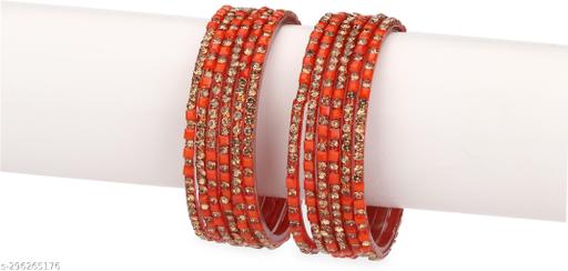 Party & Festivle Designer Fashion Bangle Set Combo - AJA1