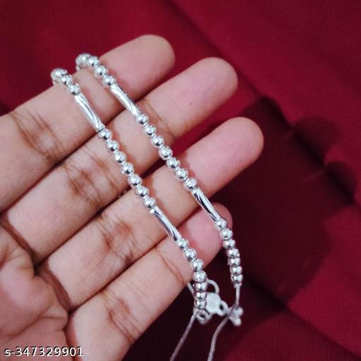 Silber Light weight Anklet / Payal