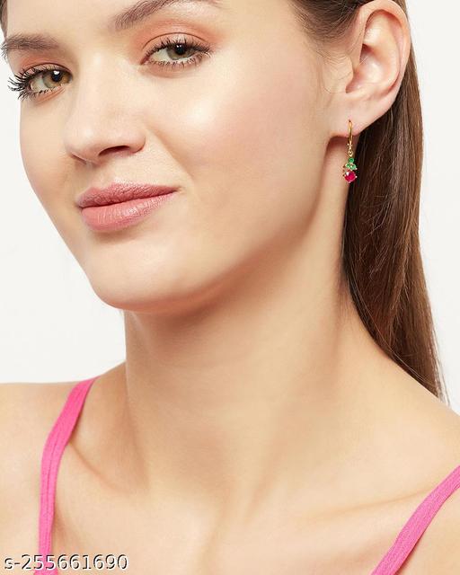 Sparkling Essentials Cherry Drop Earrings