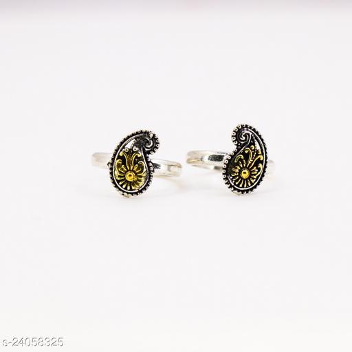 Shimmering Women Toe Rings