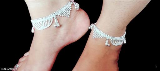 Tajmhal gota chandi anklet