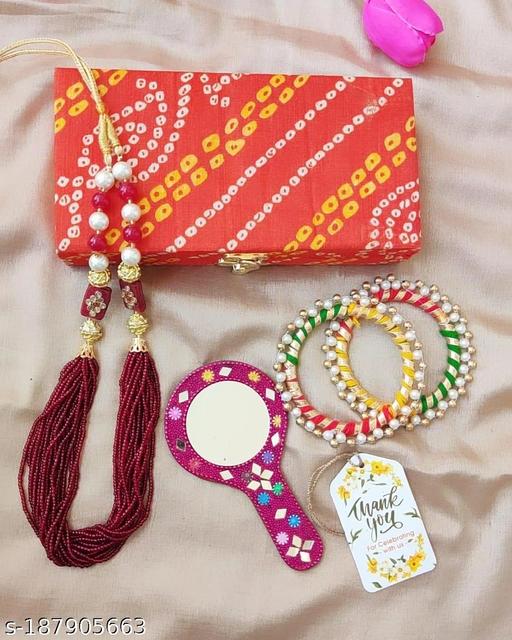 Gift-Box-Includes-one-necklesce,-two-bangles,-one-mirror,-box-by-THEVIBHAV