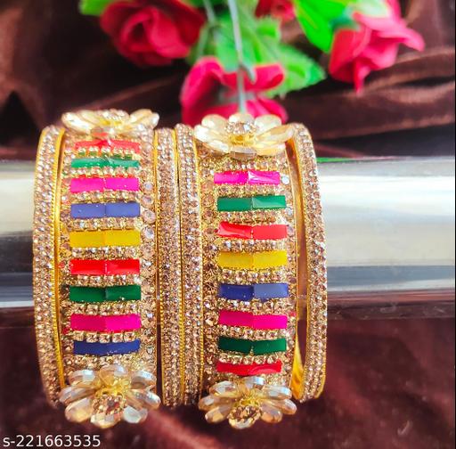 MULTI COLOUR BANGLE SET
