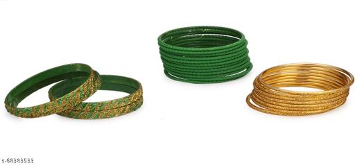 Afast Designer Colorful Combo Of 2 Metal Bangle Set, For Party And Daily Use, 24 Bangle Each Color-MX30