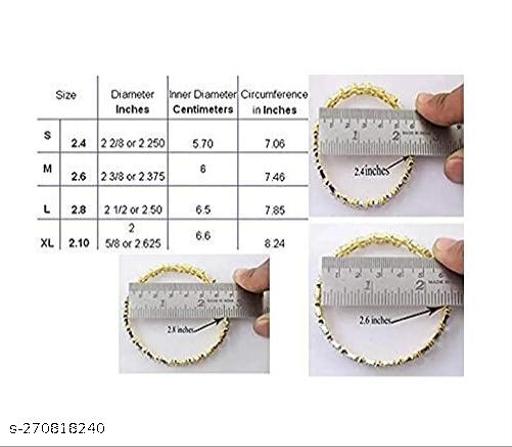 Rajasthan Bangles Plastic Cubic Zirconia Bangles set for Women's