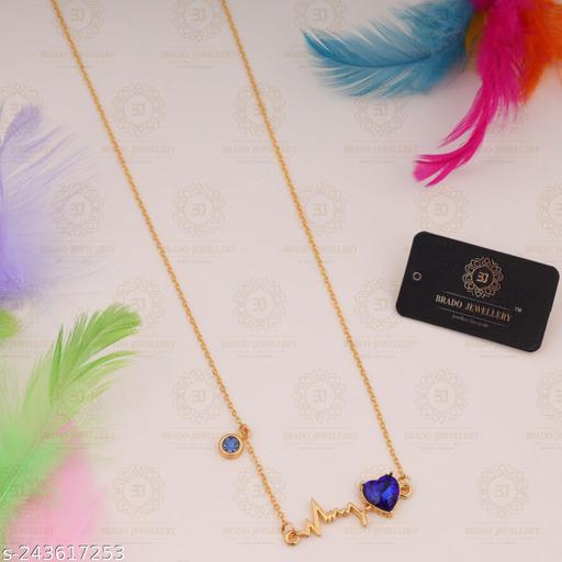 Serenade-Heartbeat-One-Gram-Gold-Plated-Necklace-Chain-with-Round-and-Heart-Shaped-Stones