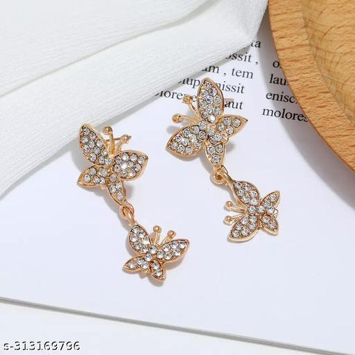 Latest Earring Set silver style And Stud