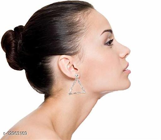 SMYKKER ARTIFICIAL CRYSTAL DESIGNER JEWELLERY EARRING Crystal Brass Clip-on Earring SLP-25