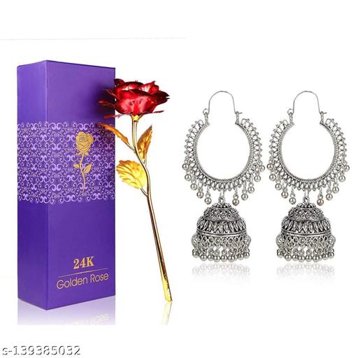 YouBella Women Fashion Stylish and Trendy Party Wear Earrings for Women and Girls(Valentine_Gift_59B)