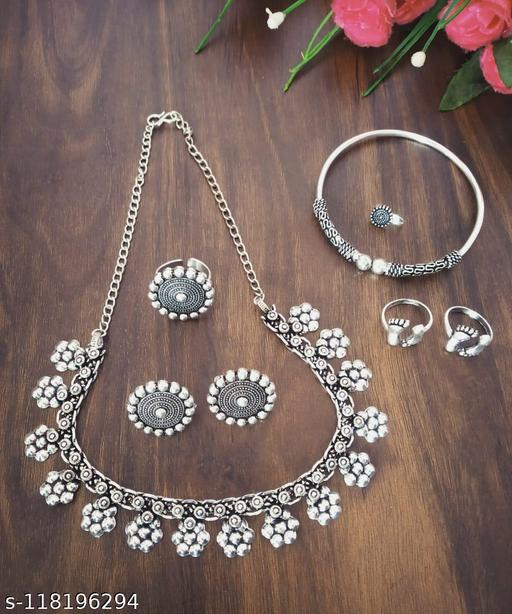 Oxidised-necklace-combo-set