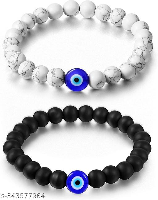 Indian Traditional Evil Eye adjustable size Bracelet For Couple combo of 2 Pcs