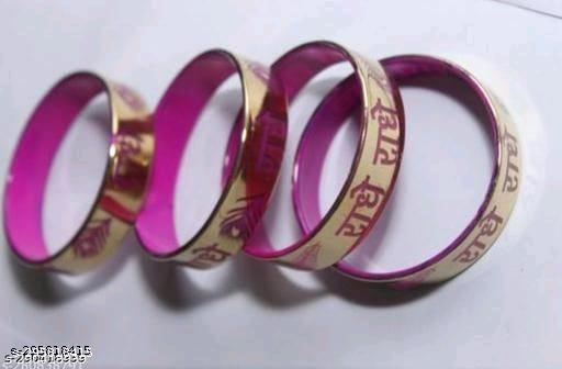 Radhe Radhe Glass Bangles For Woman & Girls