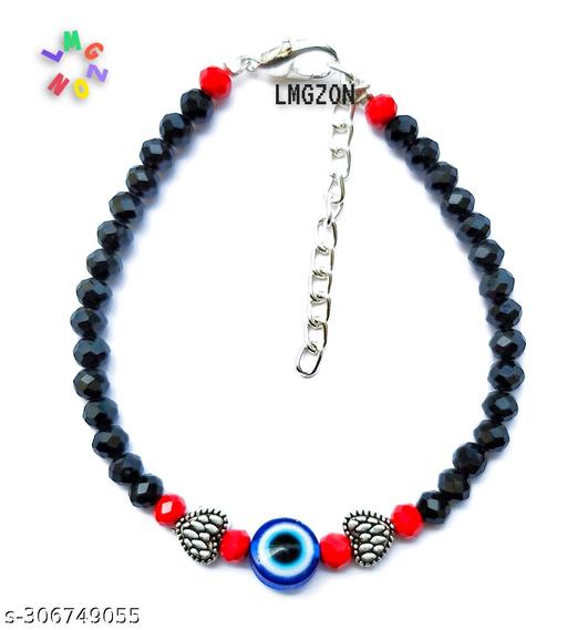 LMGZON New Launched Evil Eye Bracelets Beautiful Evil Eye Nazariya .High-Quality Long Last Bracelet Free Size For unisex Handmade Vastu Bracelet Best Gift for Your Lovings Best Friend ship,Round Evil Eye Buri Nazar Protection