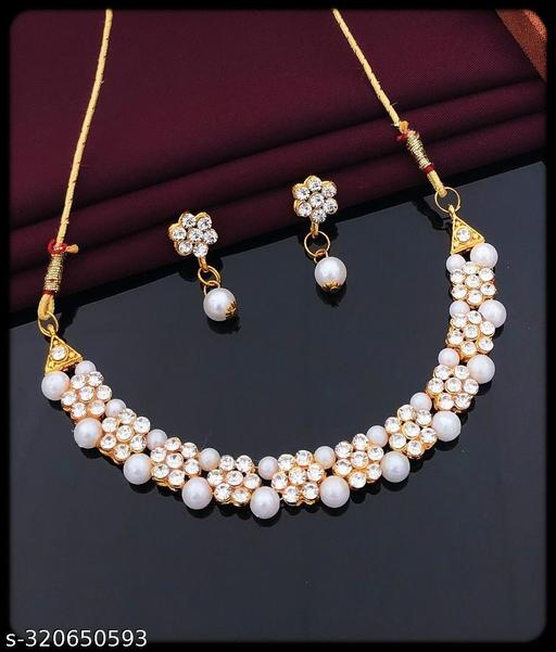 Kundan-Fancy-Choker-Jewellert-Set-for-Women's-&-Girls