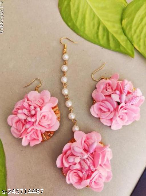 Earring-and-mangtika-set-Jewellery-Set