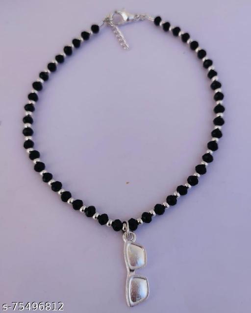 Goggles Pearl Anklet For Girls And Women