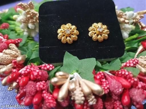 One Gram Gold Earings