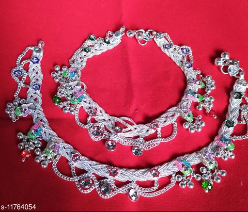 Shimmering Graceful Women Anklets & Toe Rings