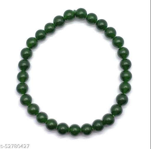 Natural Emerald Beaded Bracelet