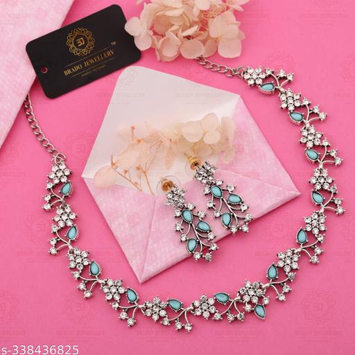 Pearl-Jewellery-Sillver-Gold-Diamond-Brass,-Stone,-Crystal,-Stainless-Steel-Gold-plated-Rose-Gold-Jewel-Set-Choker-necklace-For-Women-and-Girls  (Pack-of-1)