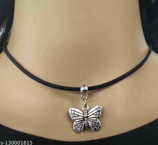 GURJARI-JEWELLERS-Cootan-Cord-with-Oxidised-Beads-Full-Set-for-girls-and-women-(Nackline,earing,bracelet-,anklet)