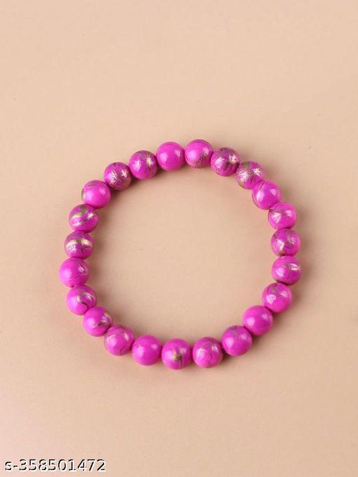 Hot pink bracelets